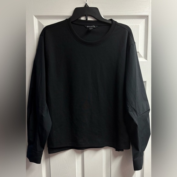 Athleta Harlow Hybrid Long Sleeve Vented Shirt Size Large - Picture 2 of 5